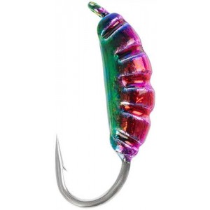 Мормышка вольфрамовая Viking Fishing Shrimp 0.58g 8mm Rainbow (5шт)