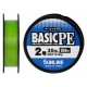 Шнур Sunline Basic PE 150m (Light Green) #2.0/0.242mm 35lb/15.5kg