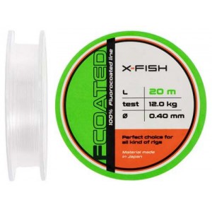 Флюорокарбон X-Fish FCoated 20m 0.40mm 12.0kg