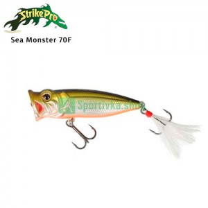 Воблер Strike Pro Sea Monster 70F колір 612T