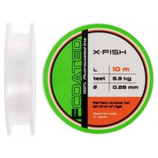 Флюорокарбон X-Fish FCoated 10m 0.28mm 5.9kg