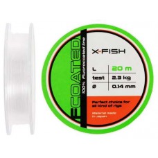 Флюорокарбон X-Fish FCoated 20m 0.14mm 2.3kg