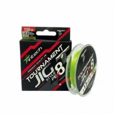 Шнур Intech Tournament Jig Style PE X8 Fluo Green 150m #0.6 (9.2lb / 4.2kg)