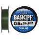 Шнур Sunline Basic PE 150m (Dark Green) #0.6/0.132mm 10lb/4.5kg