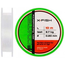 Флюорокарбон X-Fish FCoated 10m 0.20mm 3.7kg
