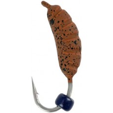 Мормышка вольфрамовая Viking Fishing Shrimp+bead 0.95g 9mm Rum+V (5шт)