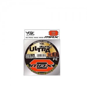 Шнур YGK Ultra2 MAX WX8 200m 1.2 (10.8kg) Шнур YGK Ultra2 MAX WX8 200m 1.2 (10.8kg)