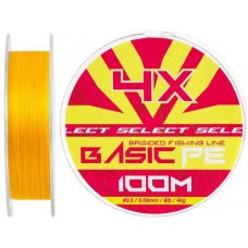 Шнур Select Basic PE Orange 150m #1.2/0.16mm 18lb/8.3kg