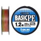 Шнур Sunline Basic PE 200m (Multi Color) #1.2/0.187mm 20lb/9.2kg