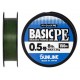 Шнур Sunline Basic PE 150m (Dark Green) #0.5/0.121mm 8lb/3.3kg