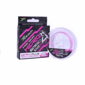 Шнур Intech MicroN Plus PE X4 150m #0.8 (14lb / 6.35kg) Шнур Intech MicroN Plus PE X4 150m #0.8 (14lb / 6.35kg)