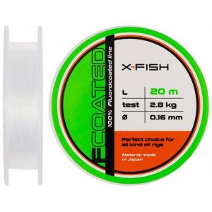 Флюорокарбон X-Fish FCoated 20m 0.16mm 2.8kg