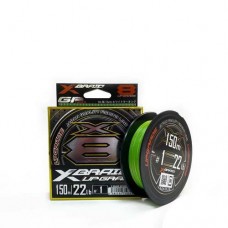 Шнур YGK X-Braid Upgrade X8 150m #1.0 (22lb / 9.98kg)