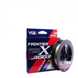 Шнур YGK Frontier Braid Cord X8 for Jigging 200m #2.0 (30lb / 13.61kg)