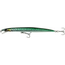 Воблер Savage Gear Sandeel Jerk Minnow F Green Mackerel PHP