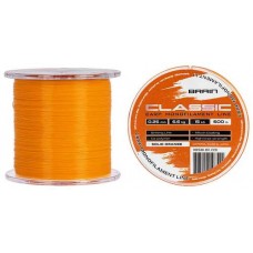 Леска Brain Classic Carp Line (solid orange) 600m 0.25mm 15lb 6.6kg