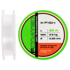 Флюорокарбон X-Fish FCoated 20m 0.23mm 3.9kg