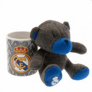 Набор чашка + мягкая игрушка Реал Мадрид