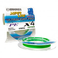 Шнур Kosadaka PE Ultra Pro X4 110m Light Green