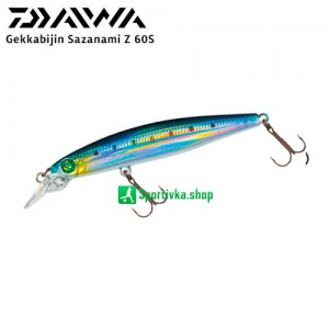 Воблер Daiwa Gekkabijin Sazanami Z 60S цвет KM Sardine