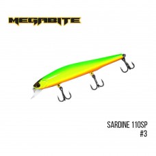 Воблер Megabite Sardine 110SP