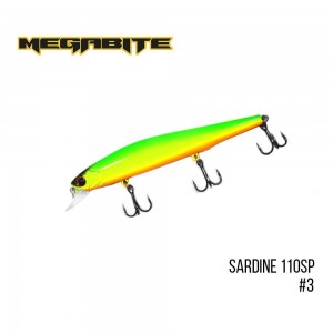 Воблер Megabite Sardine 110SP 3