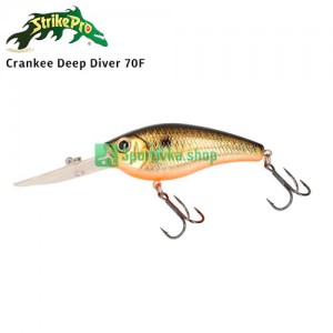 Воблер Strike Pro Crankee Deep Diver 70F колір 613-713