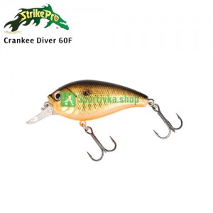 Воблер Strike Pro Crankee Diver 60F колір 613-713