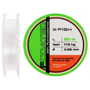 Флюорокарбон X-Fish FCoated 20m 0.52mm 17.5kg