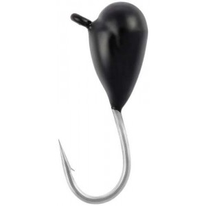 Мормышка вольфрамовая Viking Fishing Drop 0.46g 3mm Black (5шт)