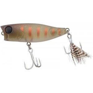Воблер Jackall Chubby Popper 42F колір Shimashima Cricket