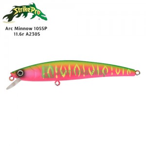 Воблер Strike Pro Arc Minnow 105SP 11.6г A230S