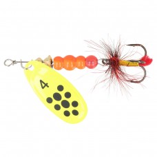 Блешня ZEOX Dominator №4 9г 012 Fluo/Black Dot