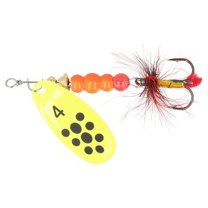 Блешня ZEOX Dominator №4 9г 012 Fluo/Black Dot