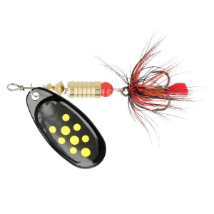 Блешня ZEOX Dominator №3 6г 011 Black/Yellow Dot