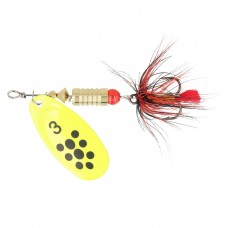 Блешня ZEOX Dominator №3 6г 012 Fluo/Black Dot