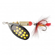 Блешня ZEOX Reactive №3 6г 011 Black/Yellow Dot
