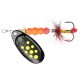 Блешня ZEOX Dominator №4 9г 011 Black/Yellow Dot