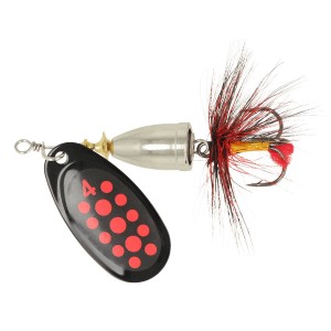 Блешня ZEOX Furor №4 11г 010 Black/Red Dot