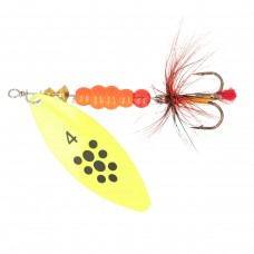 Блешня ZEOX Reactive Long №4 13г 012 Fluo/Black Dot