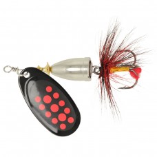 Блешня ZEOX Furor №3 6г 010 Black/Red Dot