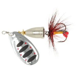 Блешня ZEOX Furor №4 11г 008 Silver/Black Dot