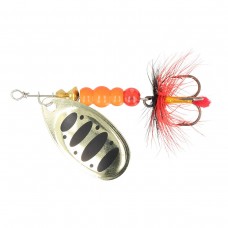 Блешня ZEOX Reactive №4 9г 009 Gold/Black Dot