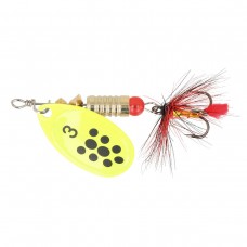 Блешня ZEOX Reactive №3 6г 012 Fluo/Black Dot