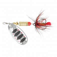 Блешня ZEOX Dominator №3 6г 008 Silver/Black Dot