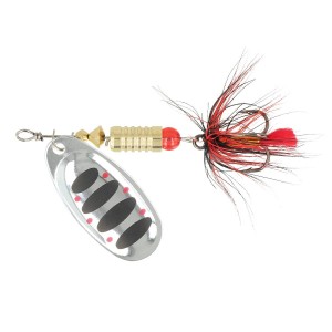 Блешня ZEOX Dominator №3 6г 008 Silver/Black Dot