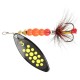 Блесна ZEOX Reactive Long №3 10г 011 Black/Yellow Dot