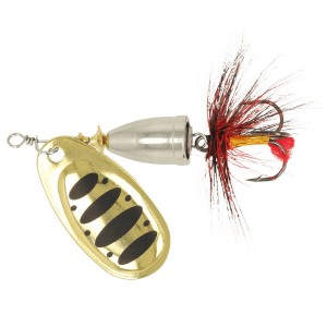 Блешня ZEOX Furor №4 11г 009 Gold/Black Dot