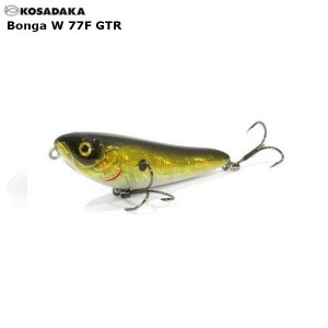 Воблер Kosadaka Bonga W 77F колір GTR